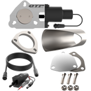 QTP Single 2.25in Electric Valve / Wiring / 1 Toggle Switch / 1 2.25in DIY Cutout Pipe-1