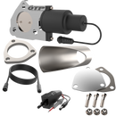 QTP Single 2.25in Electric Valve / Wiring / 1 Toggle Switch / 1 2.25in DIY Cutout Pipe-2