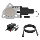 QTP 3in Bolt-On QTEC Electric Cutout Valve for Borla Exhausts - Single-1