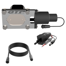 QTP Bolt-On QTEC Low Profile Oval Electric Cutout Valve