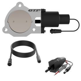 QTP 3.5in Bolt-On QTEC Electric Cutout Valve - Single