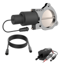 QTP 3.5in Bolt-On QTEC Electric Cutout Valve - Single-2