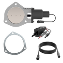 QTP 4in Bolt-On QTEC Electric Cutout Valve w/Flange - Single-1