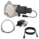 QTP 4in Bolt-On QTEC Electric Cutout Valve w/Flange - Single-2