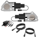 QTP 2.5in Bolt-On QTEC Dual Electric Cutout Valves - Pair-1