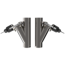 QTP Dual 2.5in Electric Valves / Wiring / 1 Toggle Switch / 2 SS 2.5in Cutouts-2