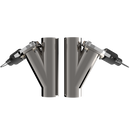 QTP Dual 3in Electric Valves / Wiring / 1 Toggle Switch / 2 SS 3in Cutouts-2