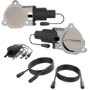 QTP 3.5in Bolt-On QTEC Dual Electric Cutout Valves - Pair-2