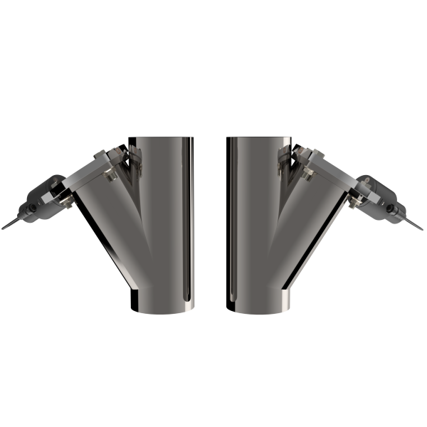 QTP Dual 4in Electric Valves / Wiring / 1 Toggle Switch / 2 SS 4in Cutouts - 0