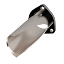 QTP 2.25in Weld-On QTEC DIY Cutout Pipe-2