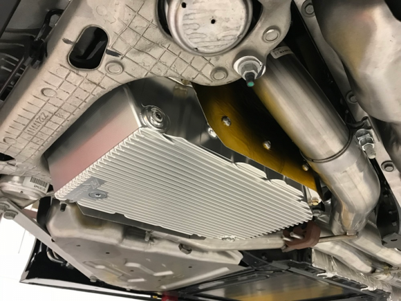 KATECH BILLET A8 TRANSMISSION PAN - COLOR: CLEAR