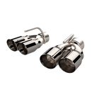 QTP 15-18 Dodge Challenger 6.2L/6.4L 304SS Screamer Exhaust 3in Quad Tip Adapter-1