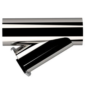 QTP 5in Weld-On QTEC Exhaust Cutout Y-Pipe - 0