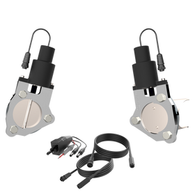 QTP 15-18 Chevrolet Camaro SS 6.2L 3.0in 304SS Aggressor Cutout Dual Mid Pipes