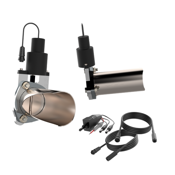 QTP 15-18 Chevrolet Camaro SS 6.2L 3.0in 304SS Aggressor Cutout Dual Mid Pipes