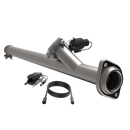 QTP 15-18 Ford F-150 CC/EC Standard Bed 2.5in 304SS Aggressor Cutout Mid Pipe-2