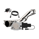 QTP 14-18 Chevrolet Silverado 1500 4.8L/5.3L EC/CC Standard Bed 3in 304SS Aggressor Cutout Mid Pipe-1