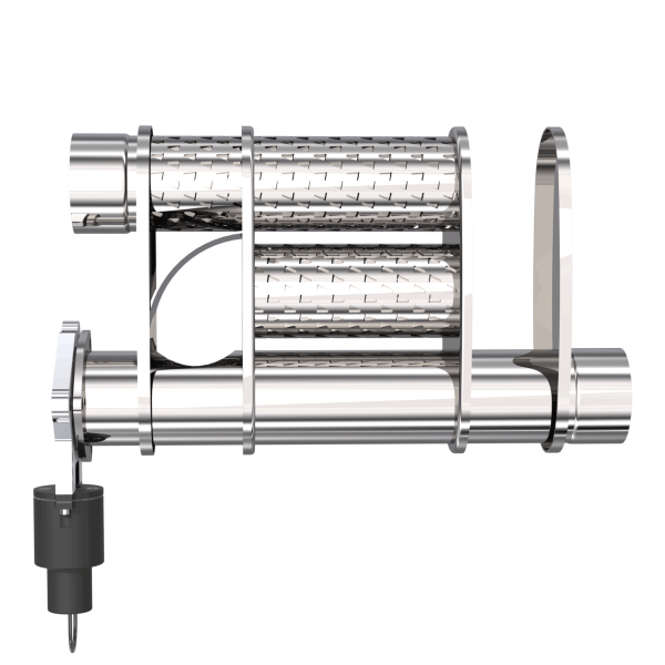 QTP 3in Weld-On Reverse 304SS Screamer Muffler Short Case w/Bolt-On QTEC Electric Cutout