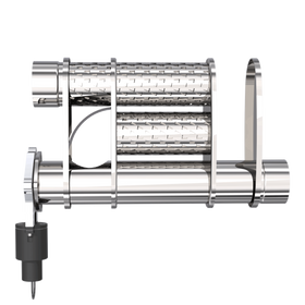 QTP 3in Weld-On 304SS Screamer Muffler w/Bolt-On QTEC Electric Cutout - 0
