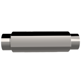 QTP 4in Weld-On 304SS AR3 Muffler - 0