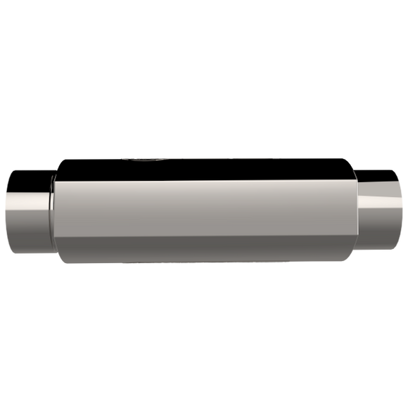 QTP 4in Weld-On 304SS AR3 Muffler