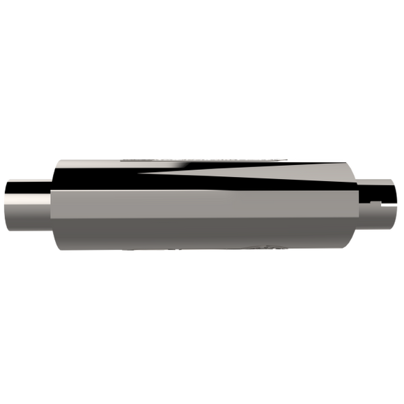 QTP 2.5in Weld-On 304SS AR3 Muffler