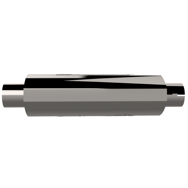 QTP 2.5in Weld-On 304SS AR3 Muffler - 0