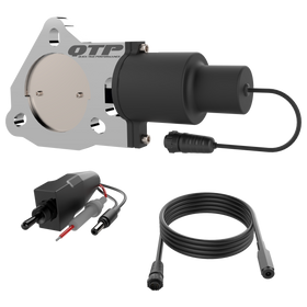 QTP 3in Bolt-On QTEC Electric Cutout Valve - Single