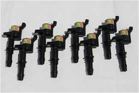 GRANATELLI 25KV FORD 4.6/5.4L 2V OEM COIL PACK REPLACEMENTS. BLACK (SET OF 8)