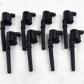 GRANATELLI 20KV FORD 4.6/5.4L 4V OEM COIL PACK REPLACEMENTS. BLACK (SET OF 8)