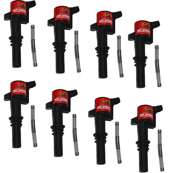 GRANATELLI 42KV FORD 4.6/5.4L 3V HOT STREET COIL PACKS. BLACK (SET OF 8)