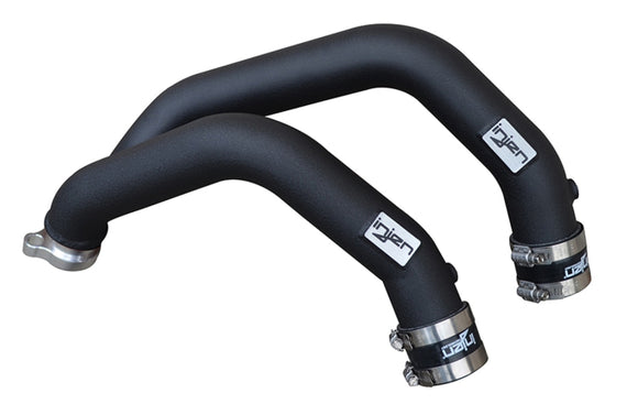 Injen SES Intercooler Pipes (Wrinkle Black) - SES1116ICPWB