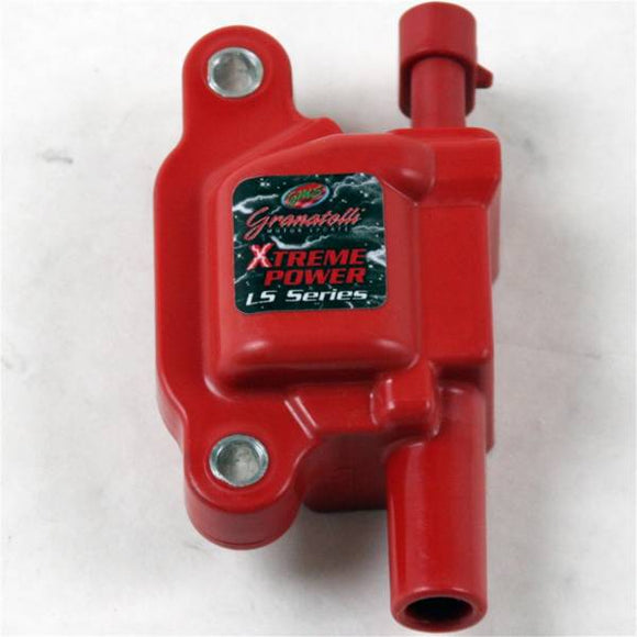 GRANATELLI GM LS SERIES COIL - CARS 80KV -LS3. SS SEDAN - 1 PCS - RED BODY