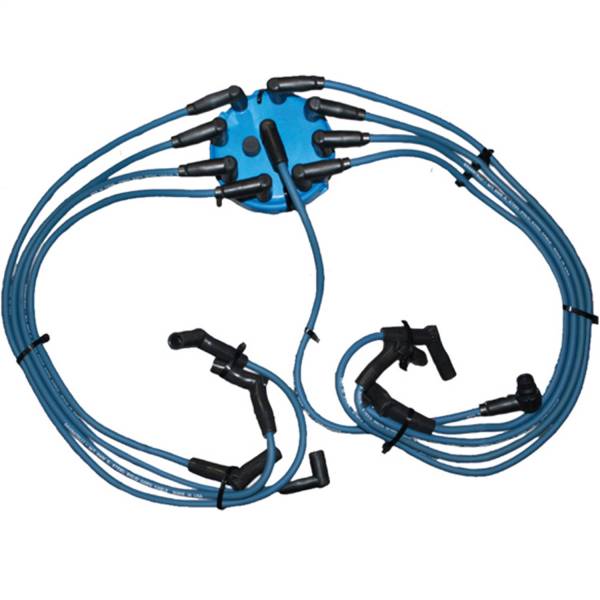 GRANATELLI PERF.TUNE UP KIT. WIRES. BRASS CAP. ROTOR. FORD 5.0 MUSTANG - BLUE WI