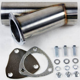 GRANATELLI 4.00 (102MM) MANUAL EXHAUST CUTOUT KIT - STAINLESS STEEL"