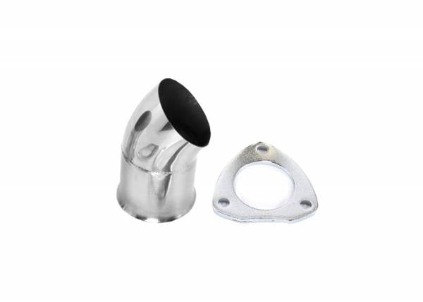 GRANATELLI 3.0 (76MM) TURN DOWN WITH 3-BOLT FLANGE AND GASKET"