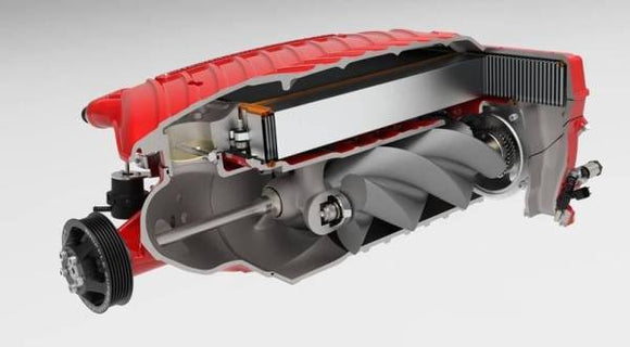 Whipple 2018-2024 Durango SRT8 6.4L (3.0L) SC Kit