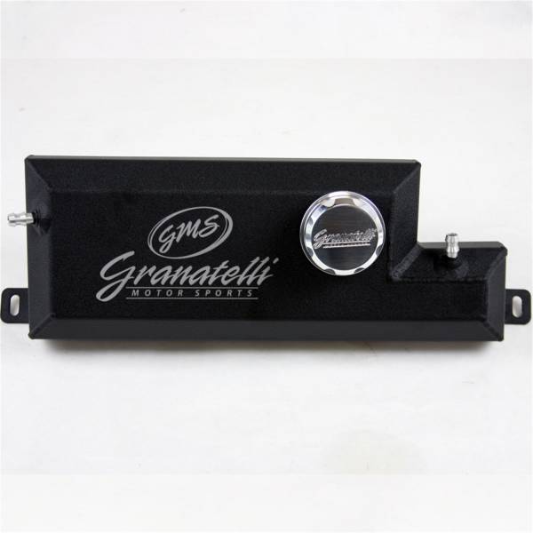 GRANATELLI FORD F-SERIES ALUMINUM COOLANT EXPANSION TANK. FITS ALL 3.5-LITER TI-