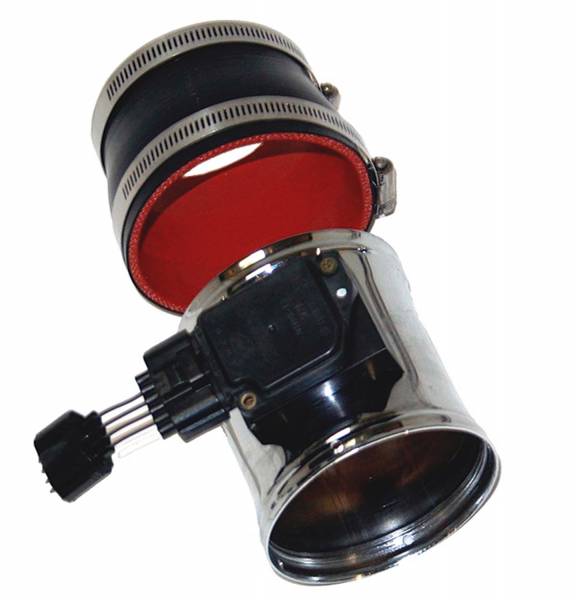 GRANATELLI MAF. MUSTANG GT/LX - 5.0L W/30LB. INJ. - CHROME