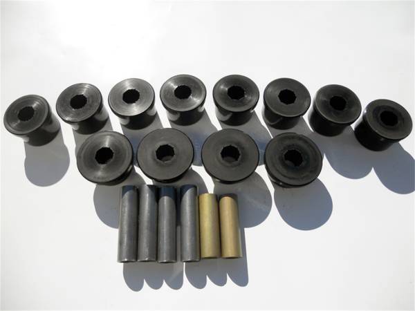 GRANATELLI REAR CONTROL ARM BUSHING REBUILD KIT/ UPPER & LOWERS - POLY URETHANE