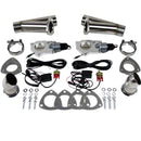 GRANATELLI 2.25 (57MM) ELECTRONIC EXHAUST CUTOUT - DUAL SYSTEM - STAINLESS STEE"-1