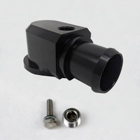 GRANATELLI JEEP TRACKHAWK BILLET THERMOSTAT HOUSING- BLACK POWDERCOAT