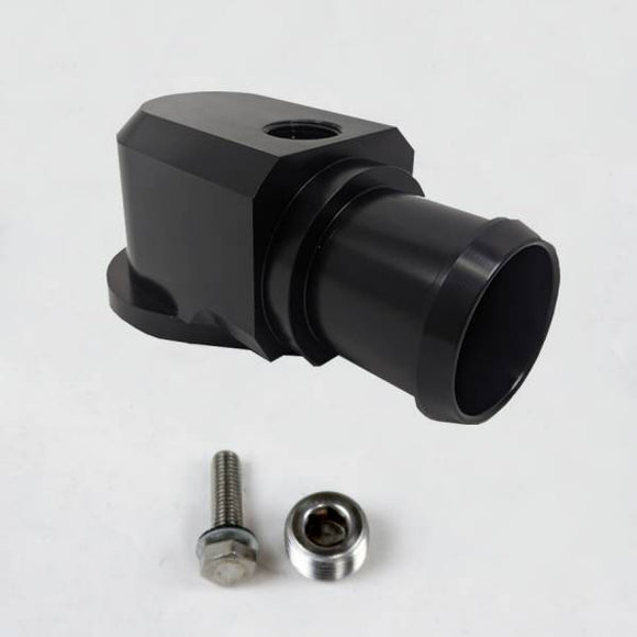 GRANATELLI JEEP TRACKHAWK BILLET THERMOSTAT HOUSING- BLACK POWDERCOAT