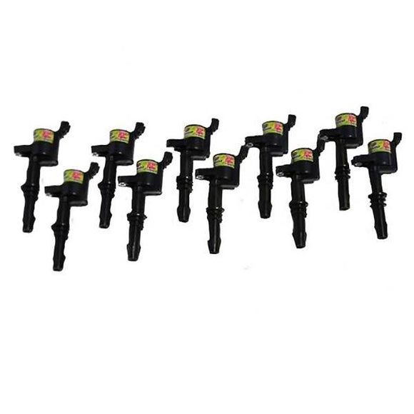 GRANATELLI 25KV FORD 4.6/5.4L 3V OEM COIL PACK REPLACEMENTS. BLACK (SET OF 8)