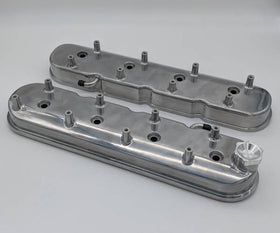 Granatelli Motor Sports LS Tall Valve Cover Polished Finish, 4.8, 5.3, 5.7, 6.0, 6.2, 7.0L, Pair - 0