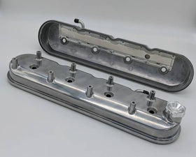 Granatelli Motor Sports LS Tall Valve Cover Polished Finish, 4.8, 5.3, 5.7, 6.0, 6.2, 7.0L, Pair