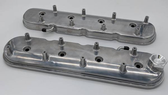 GRANATELLI VALVE COVER WITH INTEGRAL ANGLED COIL MOUNTS. STANDARD HEIGHT - POLIS