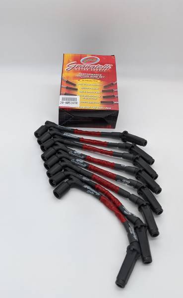 GRANATELLI LT2 6.2L V-8 HI-PERF C-N-P IGNITION WIRE CONNECTOR KIT. W/ RED HIGH T