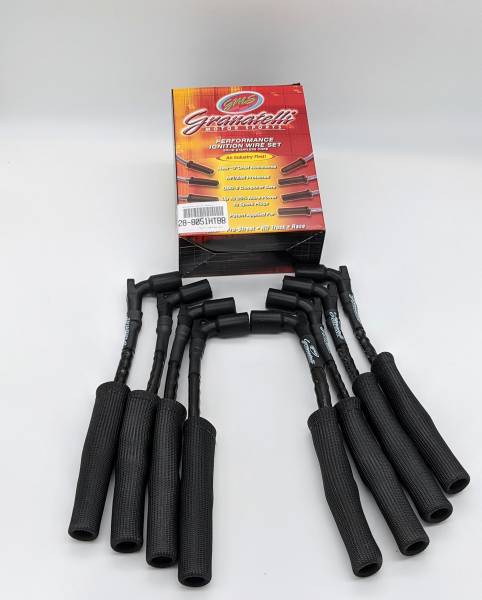 GRANATELLI LT2 6.2L V-8 HI-PERF C-N-P IGNITION WIRE CONNECTOR KIT. W/ BLACK HIGH