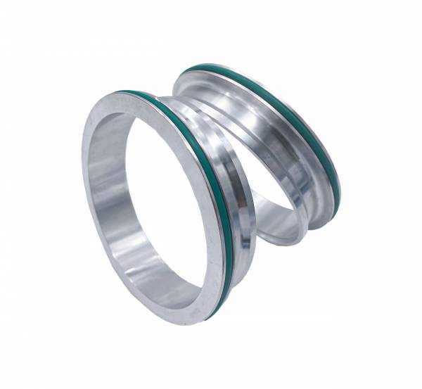 GRANATELLI DUAL SEAL CLAMP 3.0 (76MM) WELD-ON FERRULE SET - ALUMINUM"